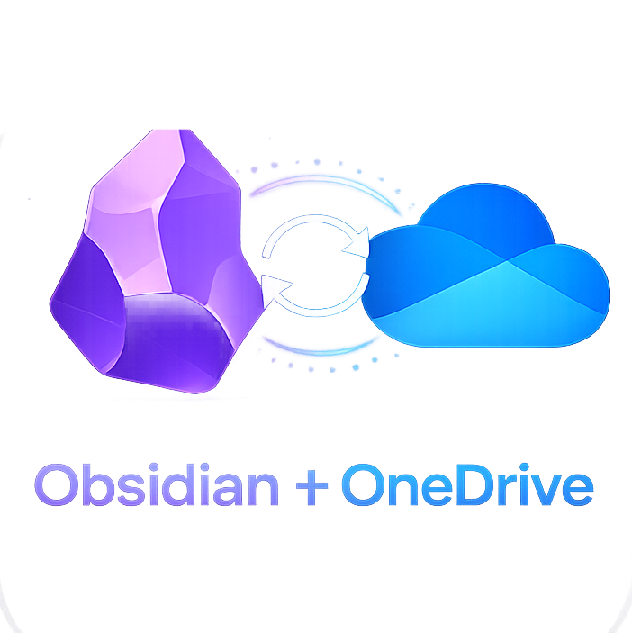 obsidian-onedrive logo